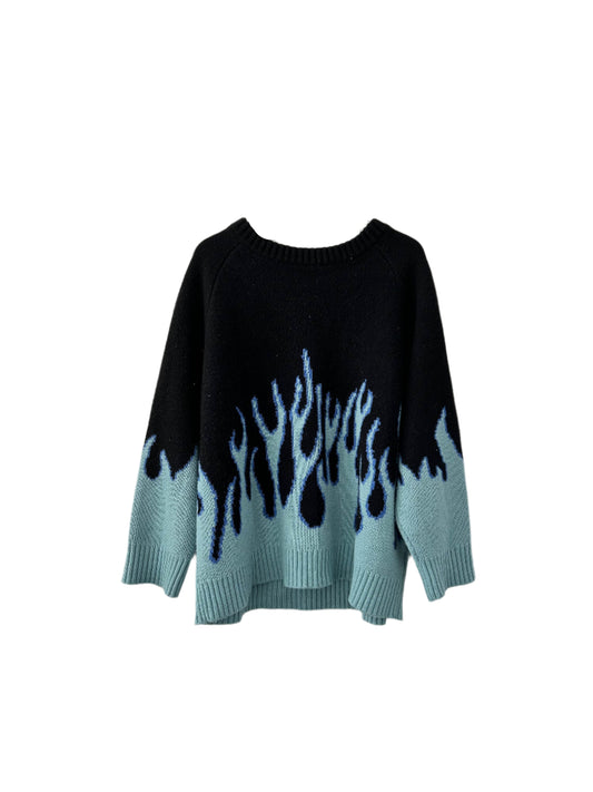 Flame Knitted Sweater