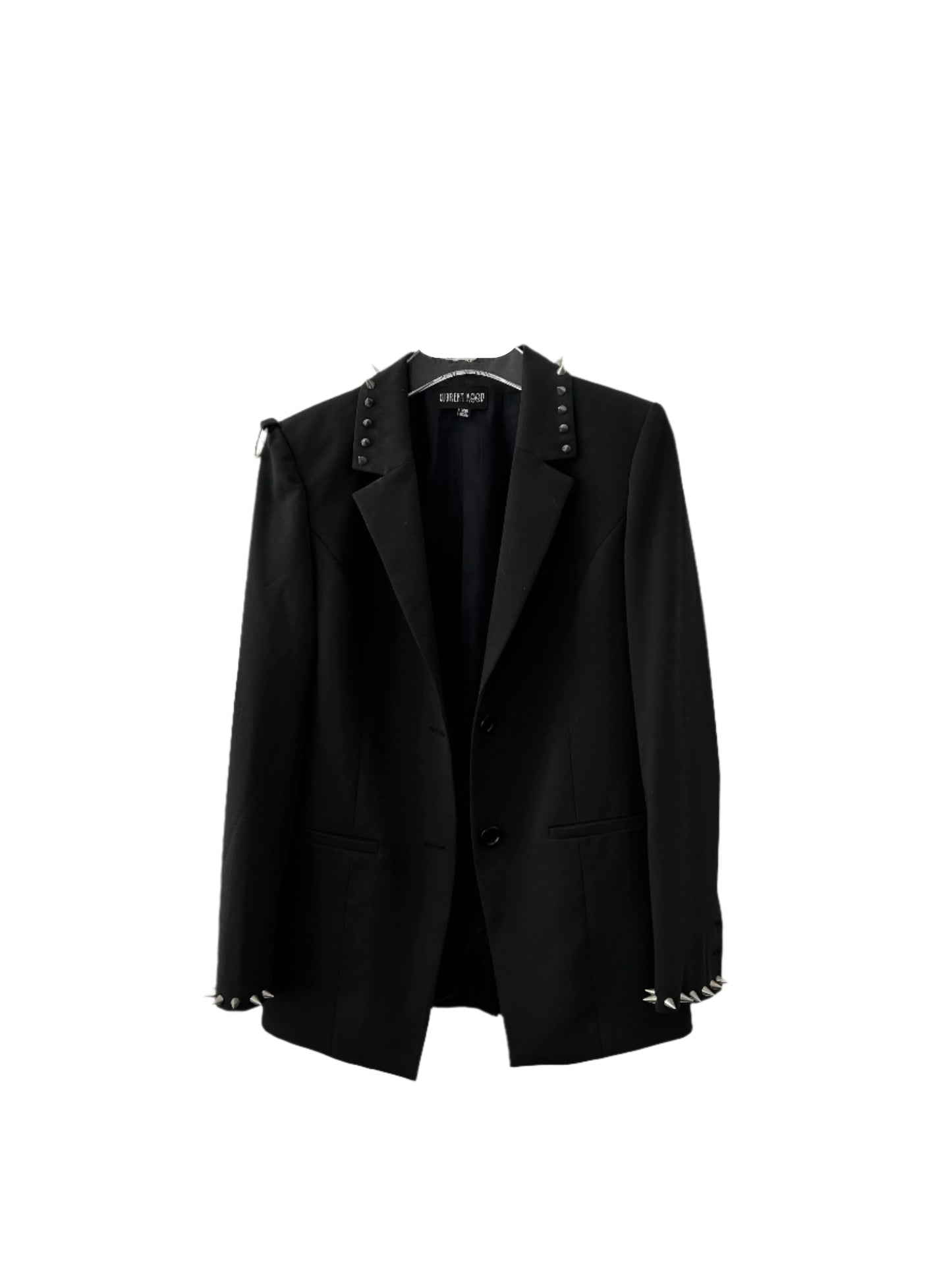 Black Spiked Suit Jacket