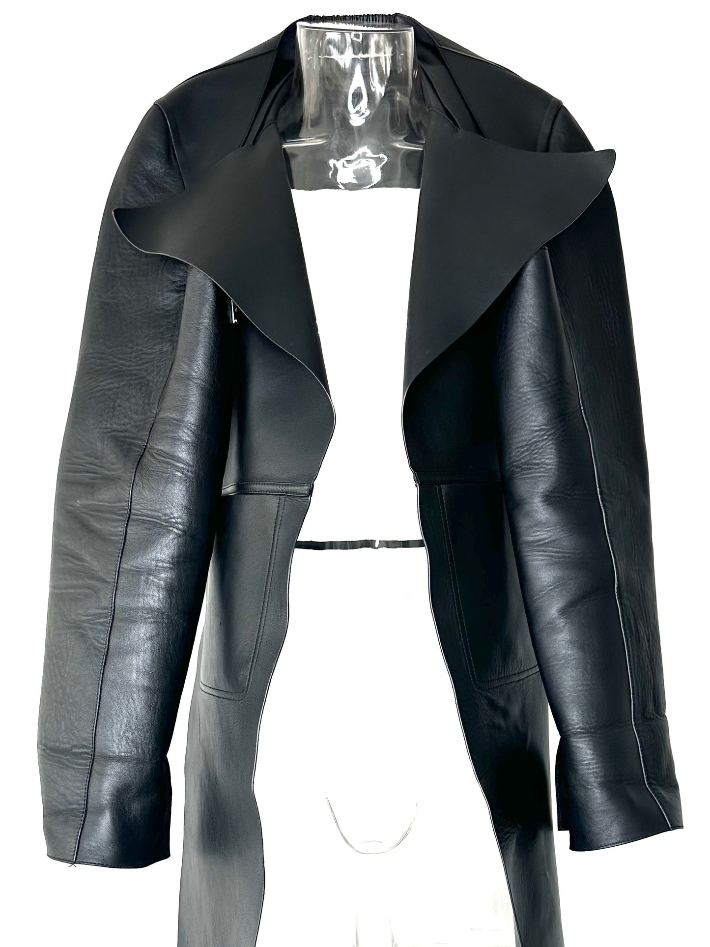 Peter Do Leather 2-Part Trench